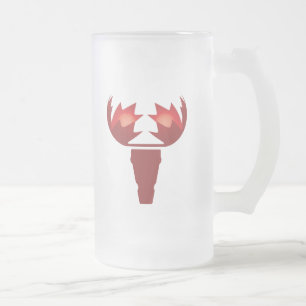 Esdoorn eland vorst glas mok