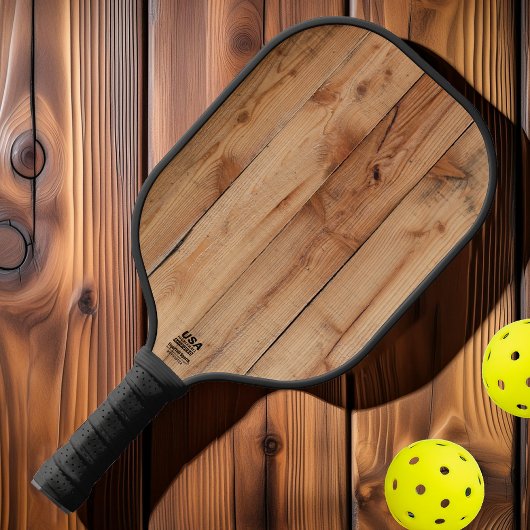 Esdoorn grof gesneden pickleball paddle