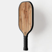 Esdoorn grof gesneden pickleball paddle (Links)