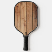 Esdoorn grof gesneden pickleball paddle (Achterkant)