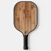 Esdoorn grof gesneden pickleball paddle (Voorkant)