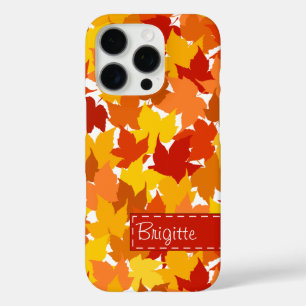 Esdoorn herfstbladeren iPhone 16 pro hoesje