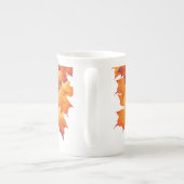 Esdoorn Paar op een Bone China Mok (Achterkant)