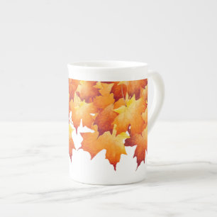 Esdoorn Paar op een Bone China Mok