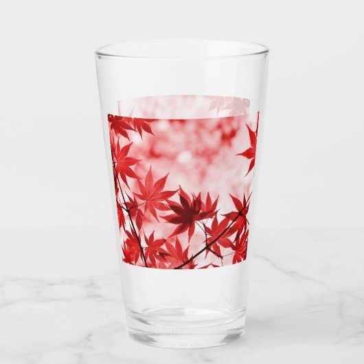 Esdoorn verlaat het landschap Design-21355 Glas (Achterkant)