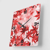 Esdoorn verlaat het landschap Design-21355 Vierkante Klok (Hoek)