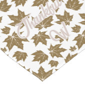 esdoorn vertrekt dankbaar Thanksgiving brunch dine Korte Tafelloper (Hoek)