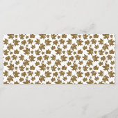 esdoorn vertrekt dankbaar Thanksgiving brunch dine Menu (Achterkant)