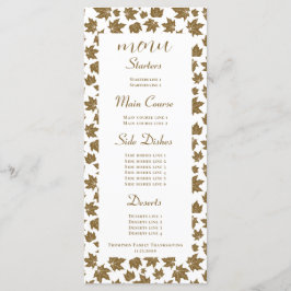 esdoorn vertrekt dankbaar Thanksgiving brunch dine Menu