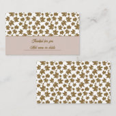 esdoorn vertrekt dankbaar Thanksgiving brunch dine Plaatskaartje (Voorkant / Achterkant)