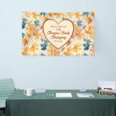 esdoorn vertrekt dankbaar Thanksgiving brunch dine Spandoek (Beurs)