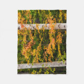 Esdoorn & Witte Berk | White Mountains, NH Fleece Deken (Voorkant)