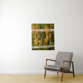 Esdoorn & Witte Berk | White Mountains, NH Wandkleed (In situ)
