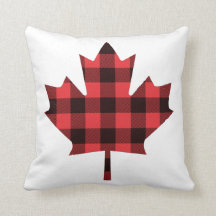 Esdoornblad Buffalo Plaid Rutpatroon