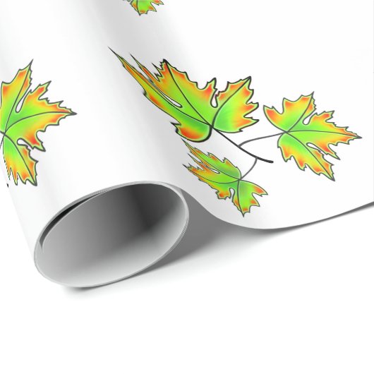 Esdoornblad Cadeaupapier (Rol Hoek)