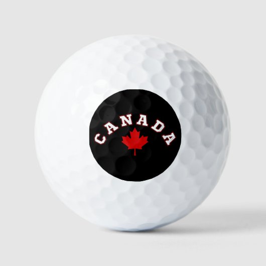 Esdoornblad Canada Golfballen (Voorkant)