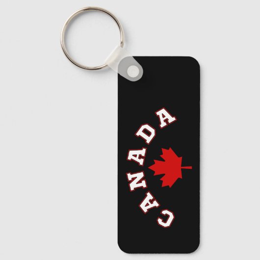 Esdoornblad Canada Sleutelhanger (Voorkant)