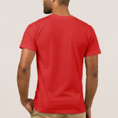 Esdoornblad Canadese Vlag Canada T-shirt (Achterkant)