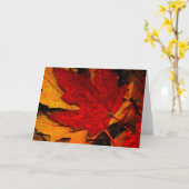 ESDOORNBLAD KAART (Gele Bloem)