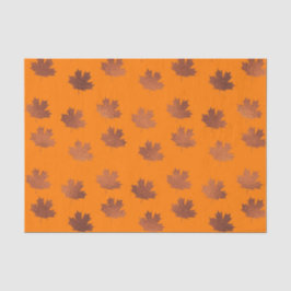 Esdoornblad (Ontwerp 39 Geel/Oranje Serie) Tissuepapier