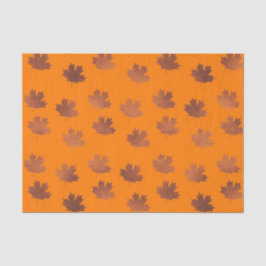Esdoornblad (ontwerp 39 geel/Sinaasappel serie) Tissuepapier