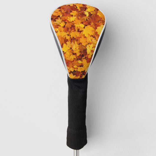 Esdoornblad Patroon-25877 Golfheadcover (Voorkant)