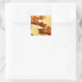 Esdoornblad sticker (Tas)