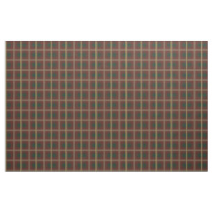 esdoornblad tartan stof