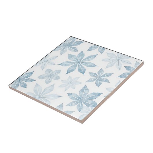 esdoornblad tegeltje (Zijkant)