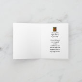 Esdoornblad Terugdenken aan Jou Kaart (Binnen)