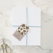 Esdoornbladeren Dankbare Thanksgiving Brunch Diner Cadeaulabel (Met Touw)