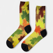 Esdoornbladeren herfst sokken (Links)