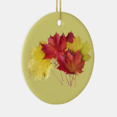 Esdoornbladeren Keramisch Ornament (Rechts)
