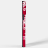 Esdoornbladeren op een roze achtergrond telefoonho Case-Mate iPhone case (Achterkant / Rechts)
