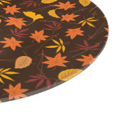 Esdoornbladeren patroon-45947 snijplank (Hoek)