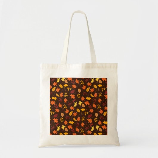 Esdoornbladeren patroon-45947 tote bag (Voorkant)