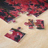 Esdoornbomen in herfstkleuren legpuzzel (Zijkant)