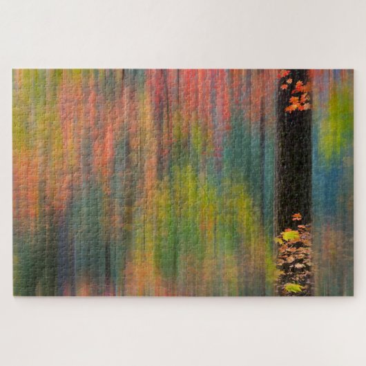 Esdoornbomen | Silver Falls State Park Legpuzzel (Horizontaal)