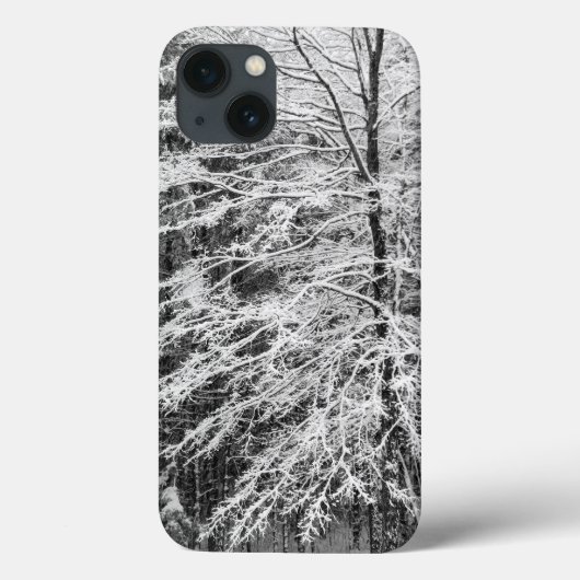Esdoorndak Esboomt in Sneeuw Case-Mate iPhone Case (Achterkant)