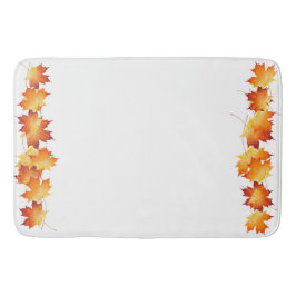 Esdoornpaar op een badmat