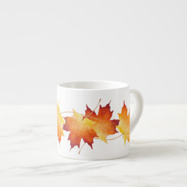 Esdoornpaar op een Espresso Mok (1)