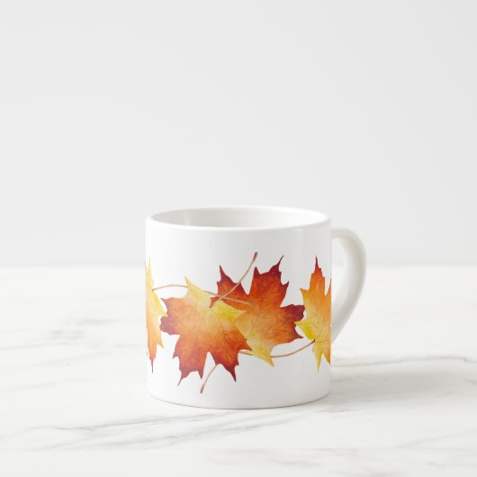 Esdoornpaar op een Espresso Mok (1) (Voorkant rechts)