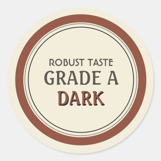 Esdoornsiroop Grading Label Dark (Voorkant)