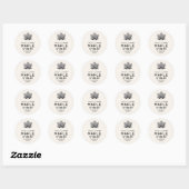 Esdoornsiroop  ronde sticker (Vel)