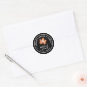 Esdoornstroop etiket (Envelop)