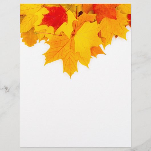 Esdornbladeren Flyer (Voorkant)