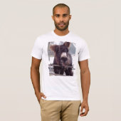 Esel in Sprachstimmung T-shirt (Voorkant volledig)