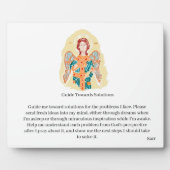 esel met canvas : Archangel Gabriel Fotoplaat (Voorkant)