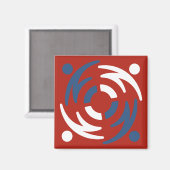 ESF Rode Magneet (Voorkant / Achterkant)