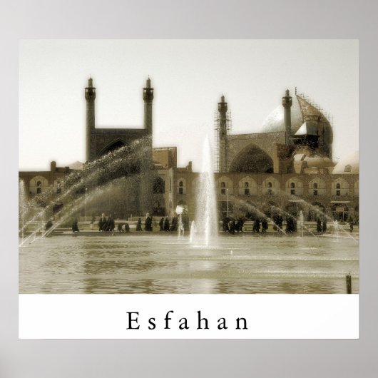 Esfahan Poster (Voorkant)
